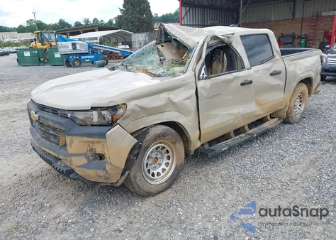 2023 Chevrolet Colorado 4Wd Short Box Wt from USA, damaged, VIN 1GCPTBEK4P1137779